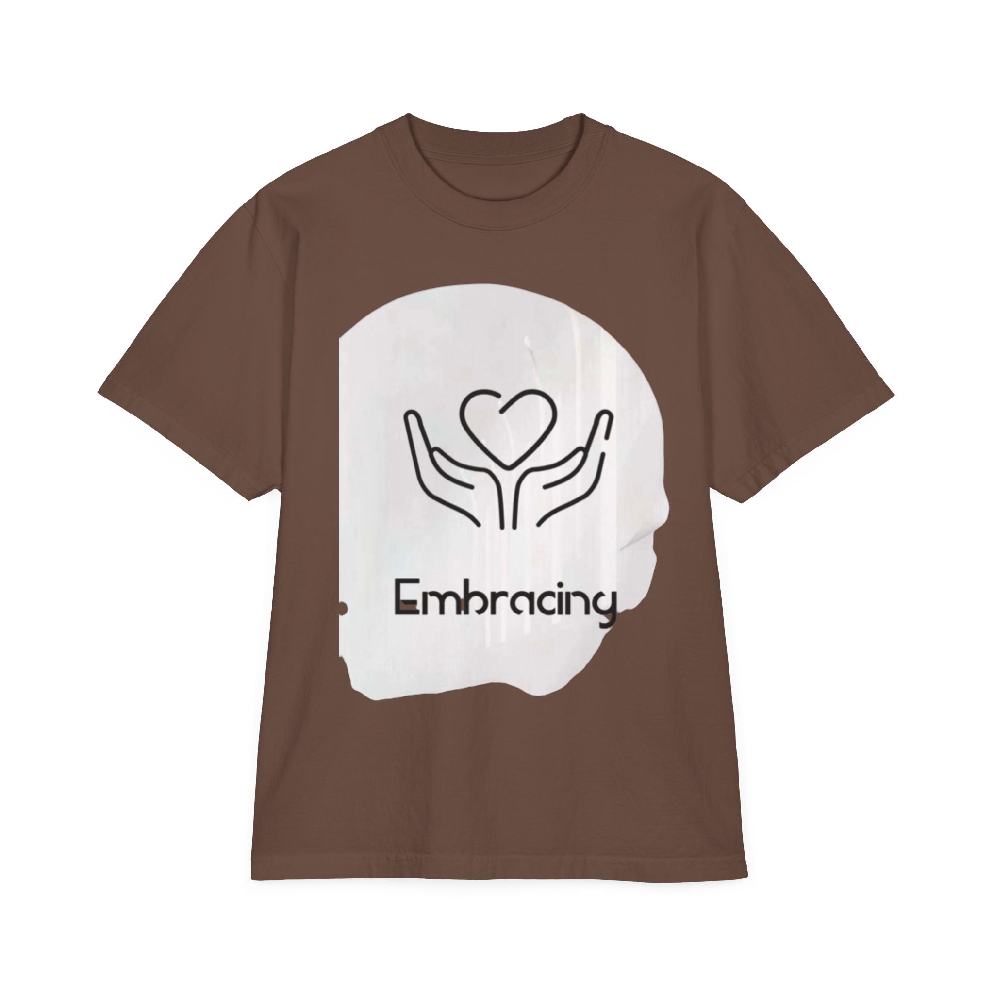 Drop-Shoulder T-Shirt Embracing Design