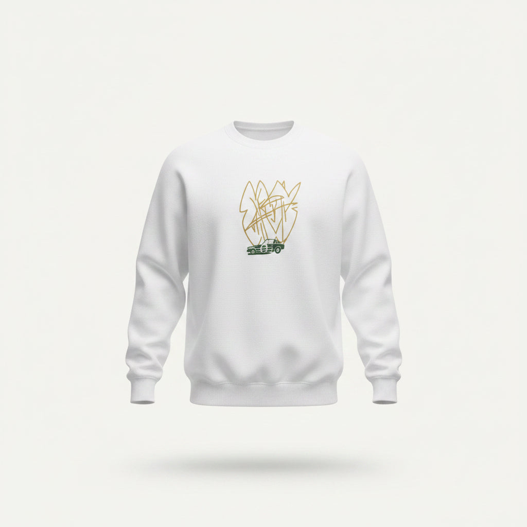 Loaded Crewneck Sweatshirt — 'Loaded' Graphic Pullover