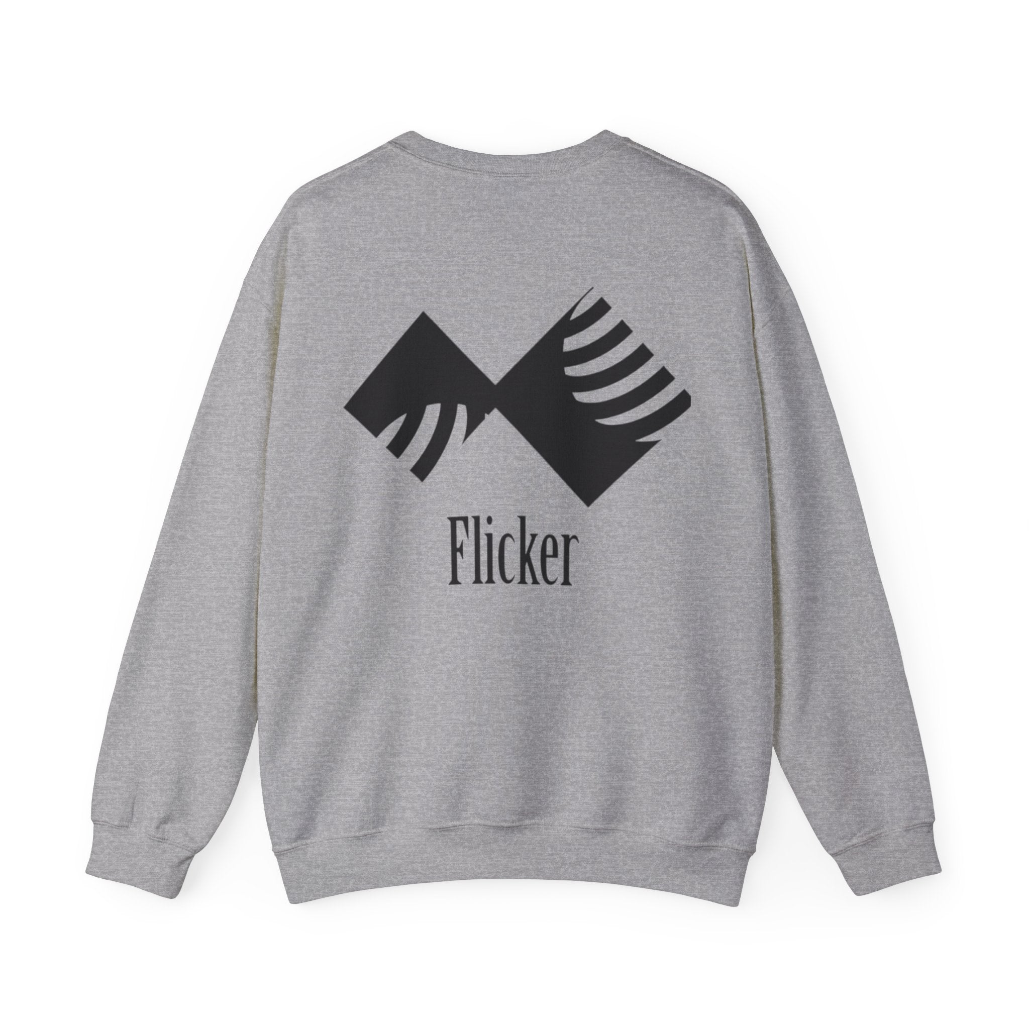 Flicker Unisex Heavy Blend Crewneck Sweatshirt - Cozy and Stylish