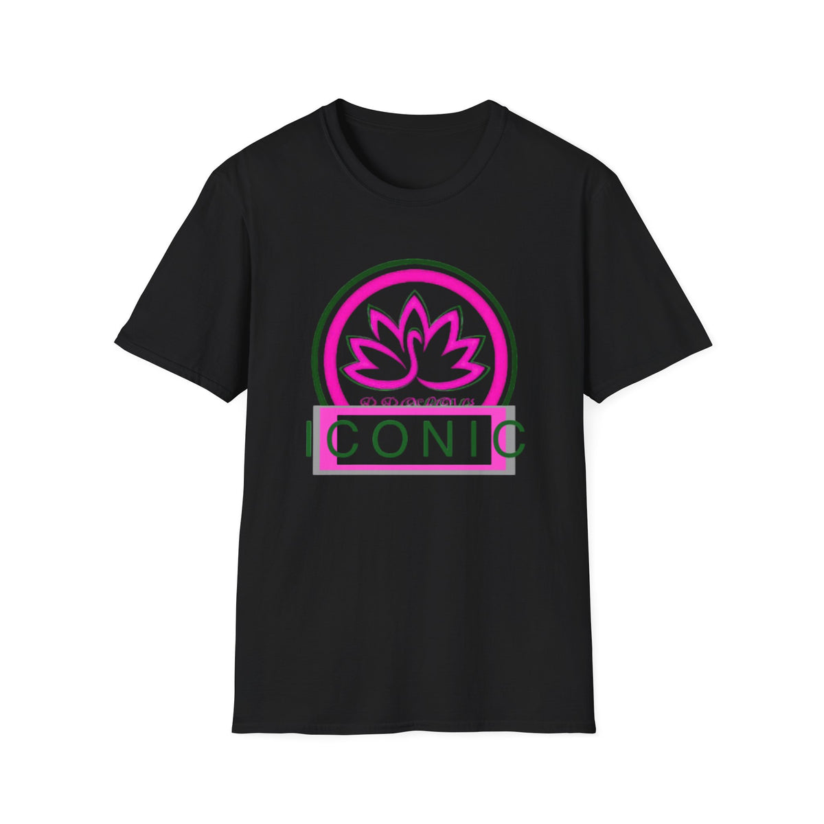Iconic Lotus Graphic Unisex Softstyle T-Shirt