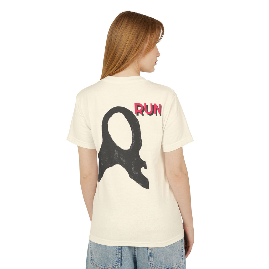 Casual Unisex Tee -  Run Graphic