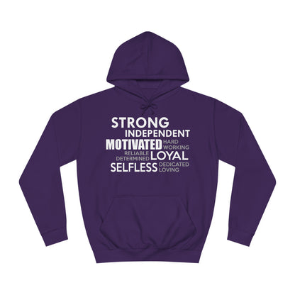 Strong Independent Motivated Unisex Hoodie