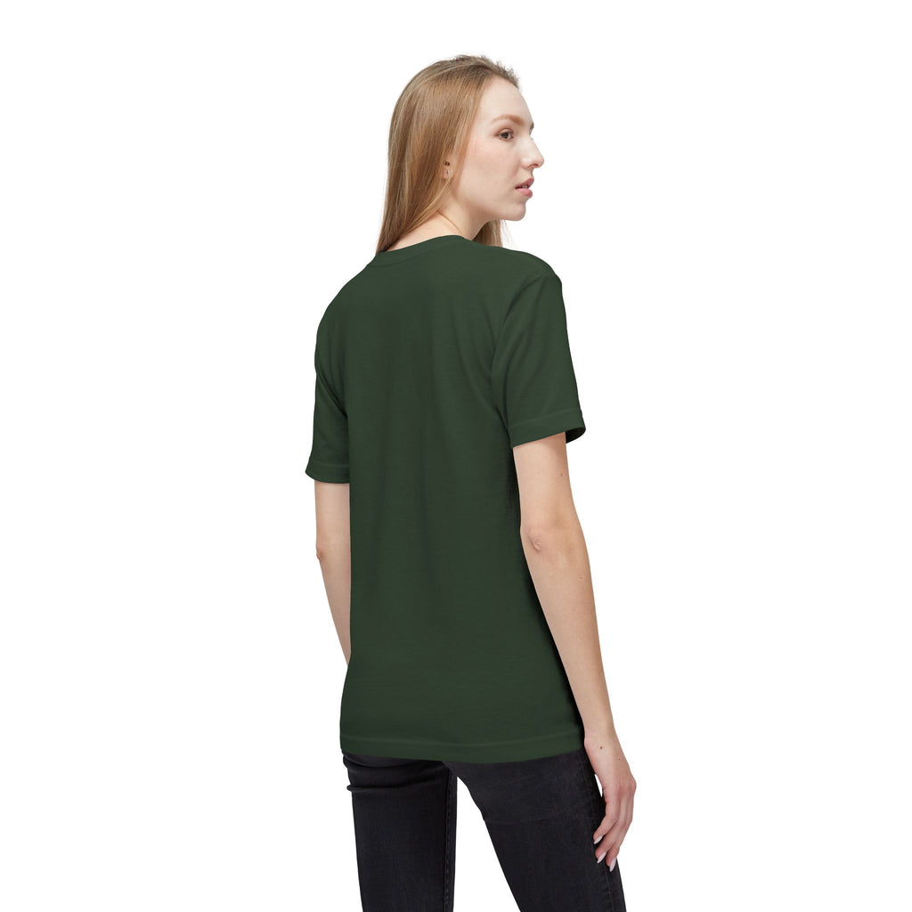 T-Shirt — Retro Patch Chest Logo Tee (Made in USA)