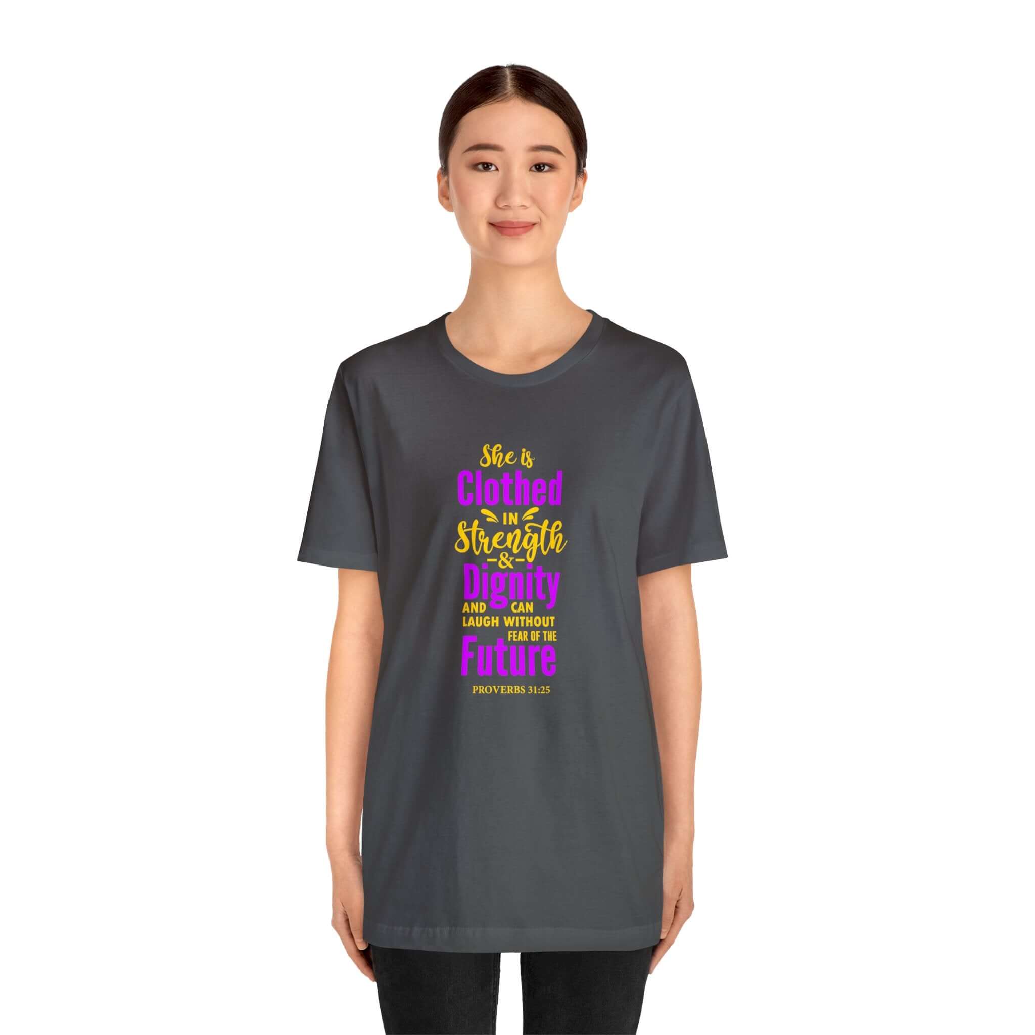 She Is Clothed In Strength Unisex Tee - RC’nSONS