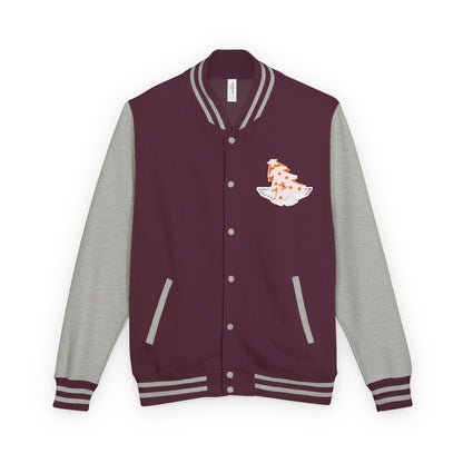 Letterman Jacket - 'hello santa' Design Printify