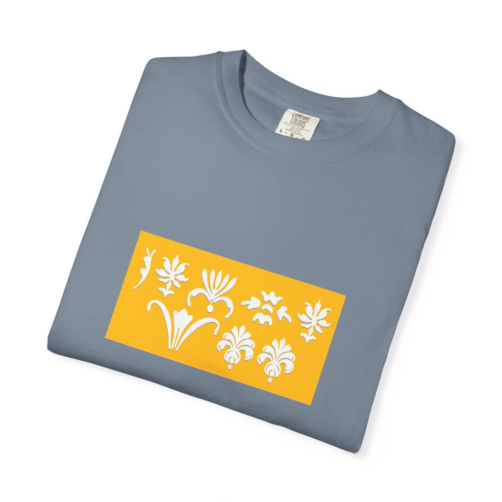 Vibrant Floral Print T-Shirt,Everyday Style
