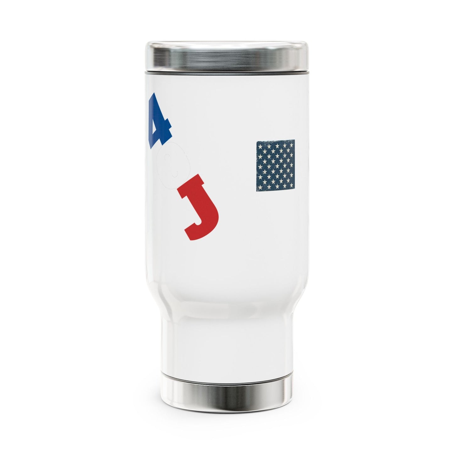 Vibrant Stainless Steel Travel Mug, Fun Coffee Tumbler for On-the-Go, Perfect for Gifts, Birthdays, and Road Trips Printify