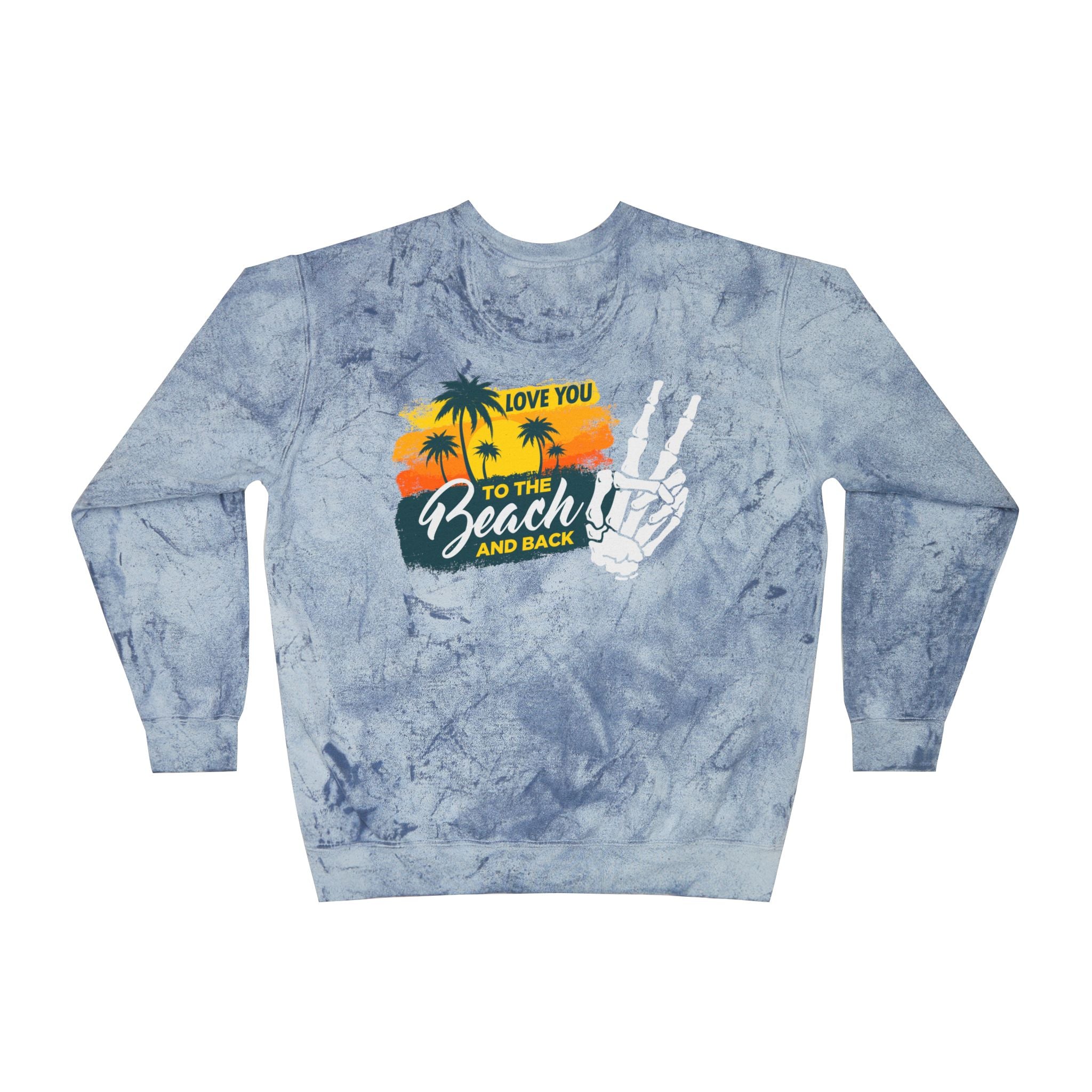 Beach Trip Crewneck Sweatshirt — “to the beach and back”