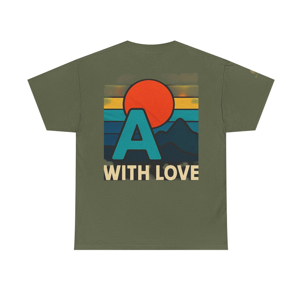 Sunset Graphic Tee, Unisex Cotton T-Shirt, Nature Lover's Gift, Casual Wear, Summer Vibes, Streetwear Style Printify