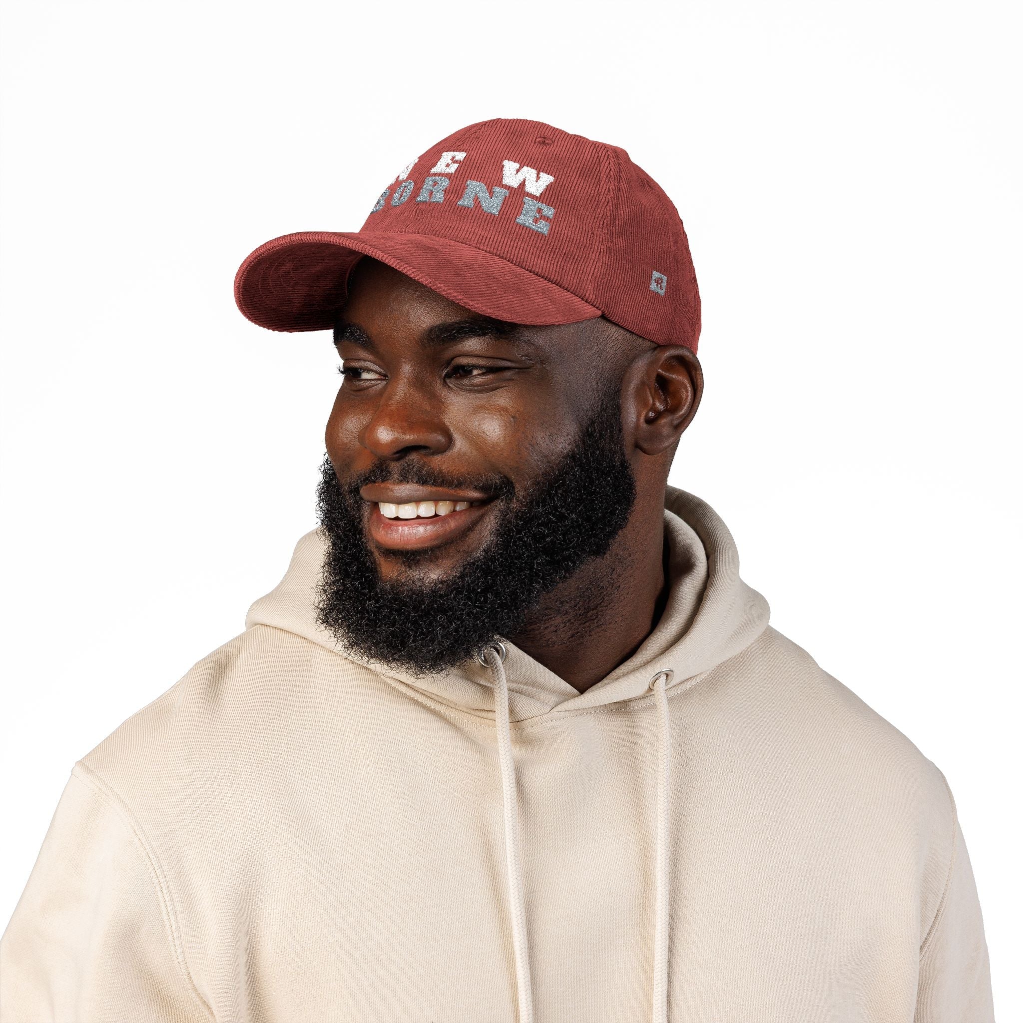 Cap Vintage Corduroy Embroidered Hat - New Borne Design Printify