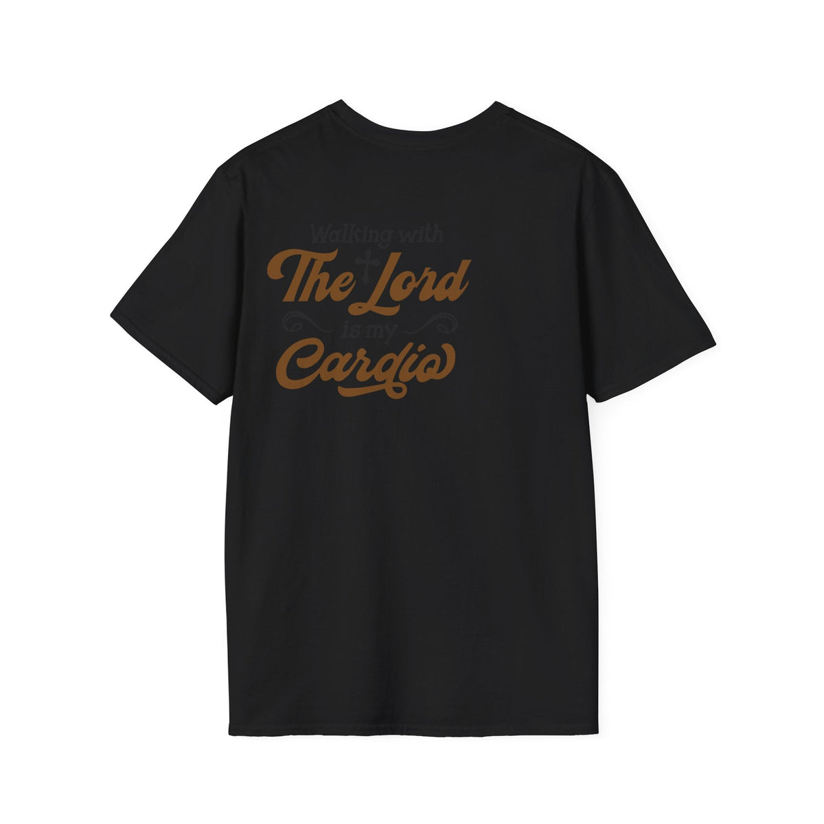Faith-Inspired Unisex T-Shirt, The Lord is My Cardia, Christian Apparel, Spiritual Gift, Everyday Comfort Wear, Perfect for Church, [...] Printify