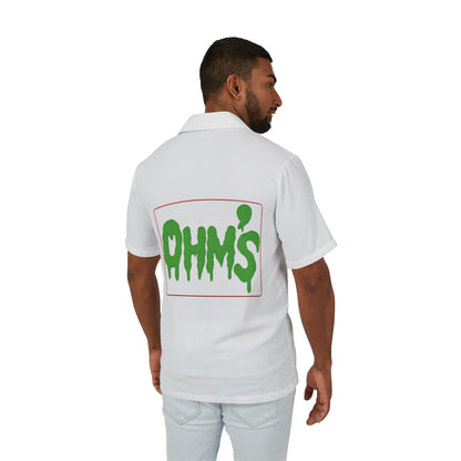 Camp Shirt - Olm's Bold Back Hawaiian Design