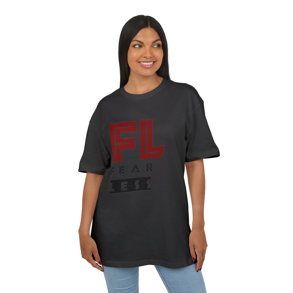 Fearless Unisex Heavy Oversize Tee - Empowering Statement Shirt