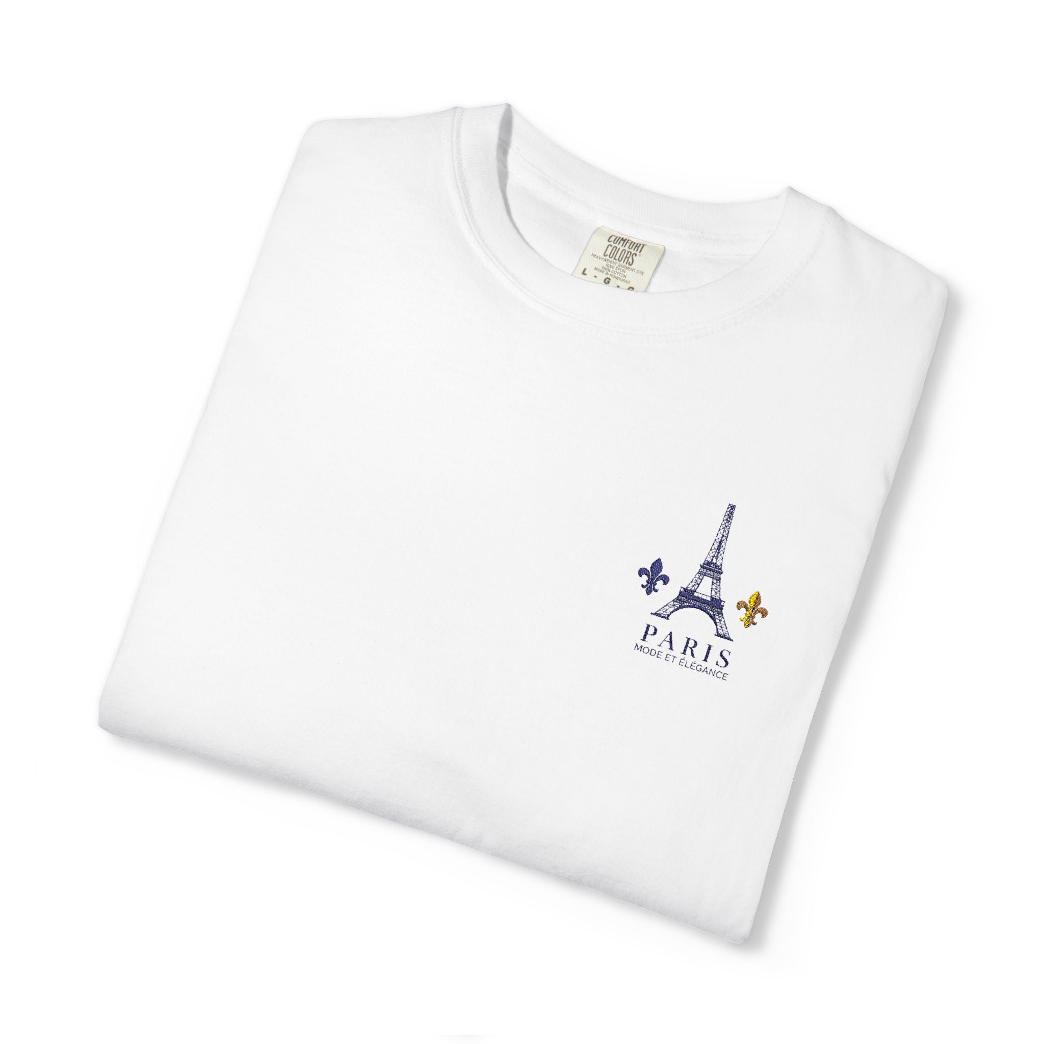 Paris Eiffel Tee — 'Paris' Script Design