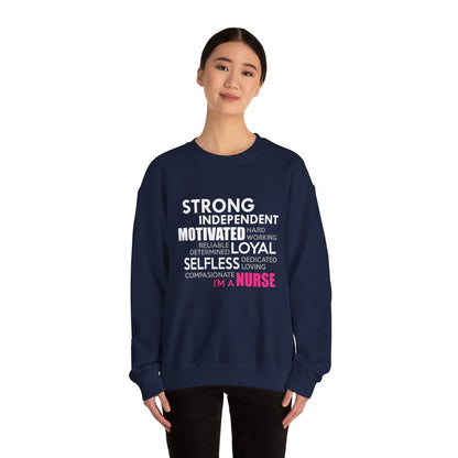 Sweat-shirt unisexe désintéressé, motivé et indépendant 