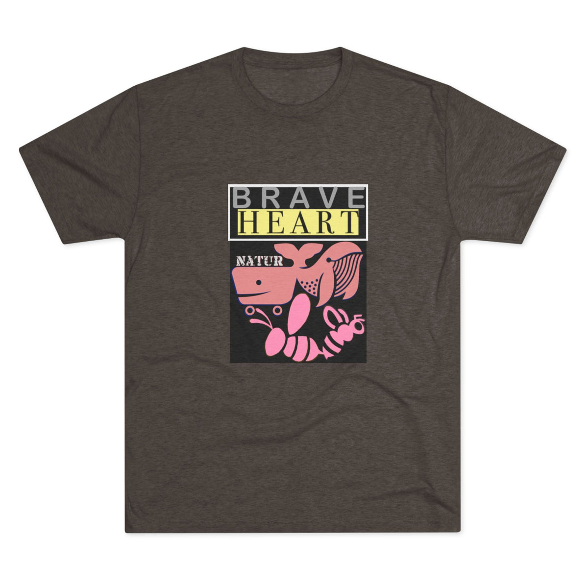 Brave Heart Tri-Blend Unisex T-Shirt