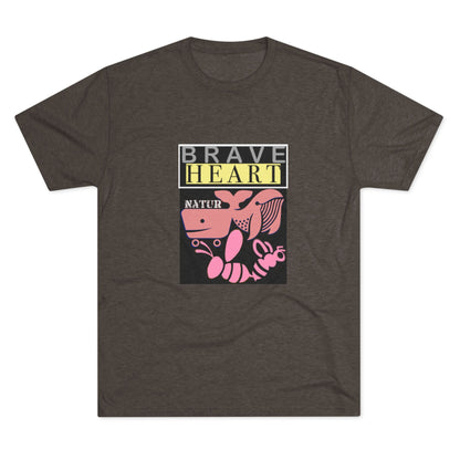 Brave Heart Tri-Blend Unisex T-Shirt