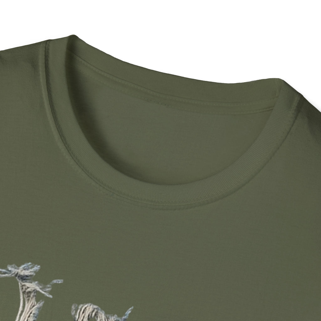 RAW Unisex Softstyle T-Shirt - Casual Graphic Tee for Everyday Wear, Perfect for Gift Giving, Streetwear, Summer Outfits Printify