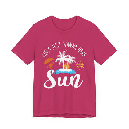 Girls Just Wanna Have Sun Unisex Tee Printify