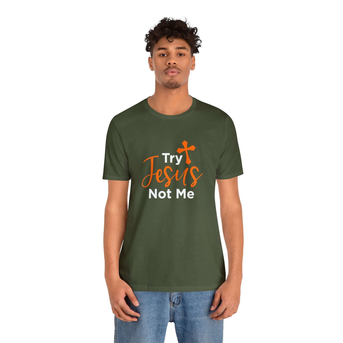 Try Jesus Not Me Unisex Tee - RC’nSONS