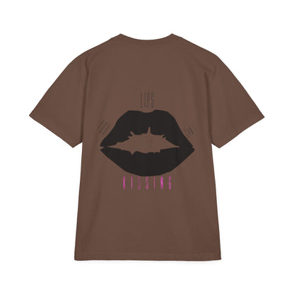 Unisex Graphic T-Shirt, Kiss Print Tee, Trendy Streetwear, Gift for Her, Casual Wear, Summer Style, Statement Shirt Printify