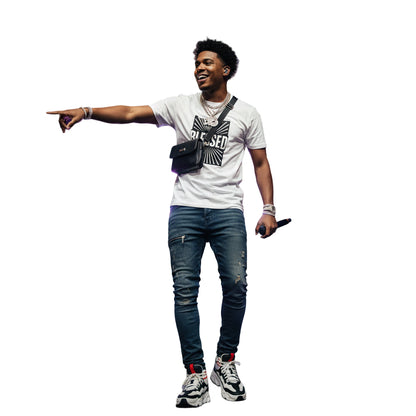 Blessed T-Shirt — 'blessed' Script Graphic Christian Tee