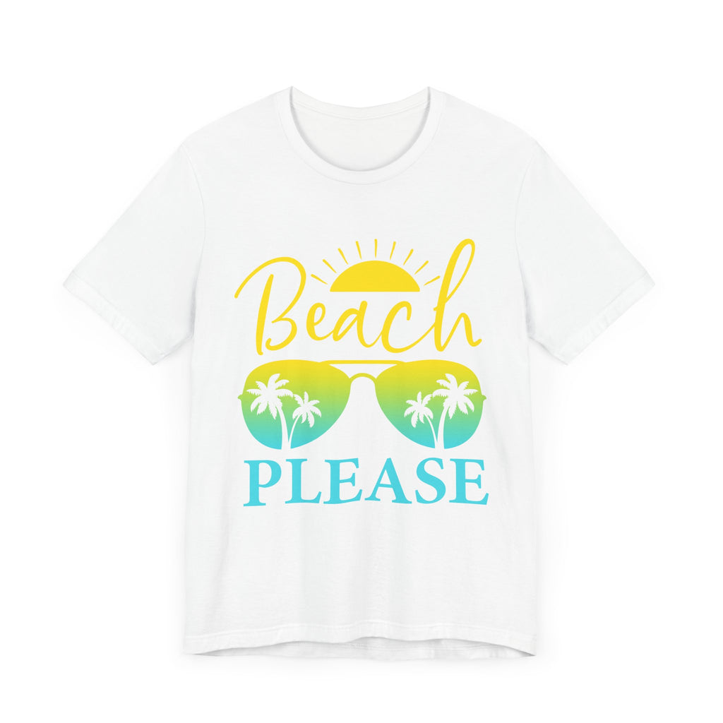 Plage s’il vous plaît Tee unisexe 