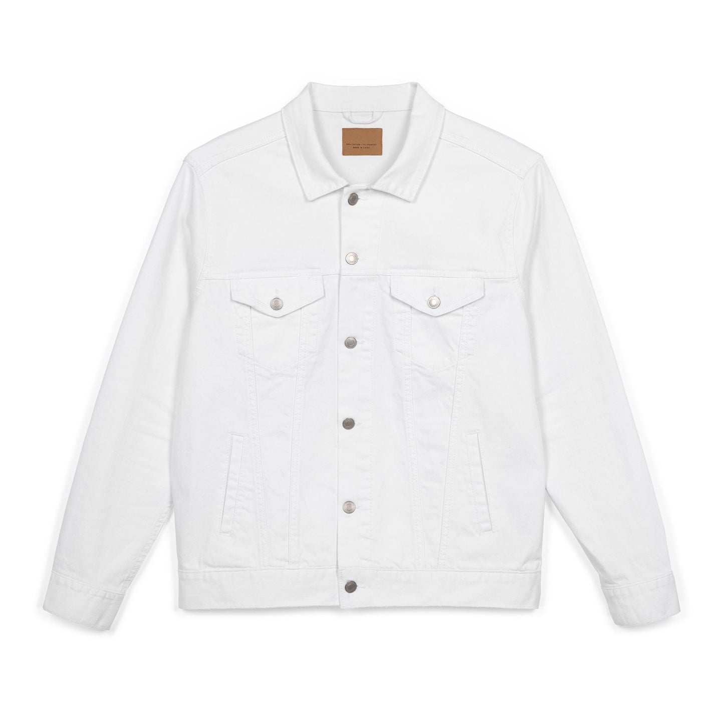 Plain Denim Jacket Printify