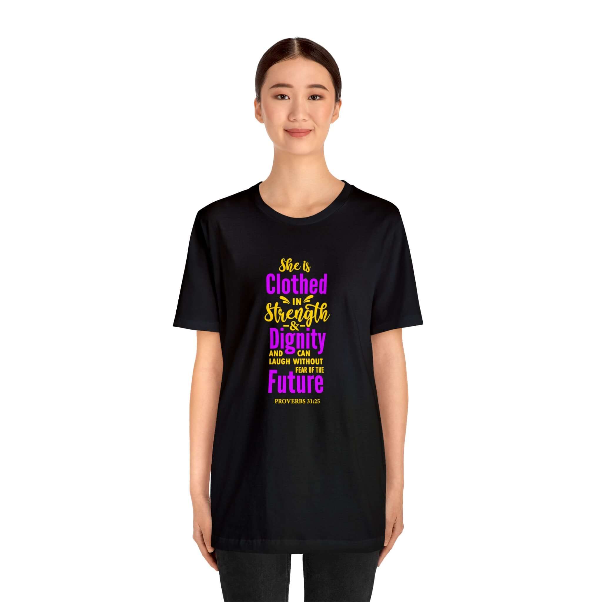 She Is Clothed In Strength Unisex Tee - RC’nSONS