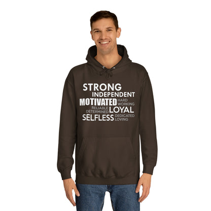 Strong Independent Motivated Unisex Hoodie