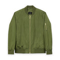 Eco-Friendly Embroidered Bomber Jacket - Stylish and Sustainable Outerwear