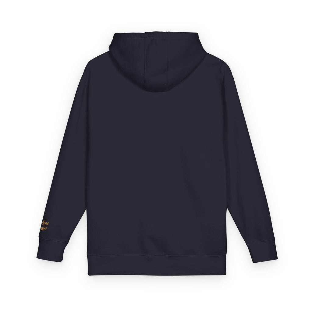 Religious Fleece Hoodie - Walking with the Lord Printify