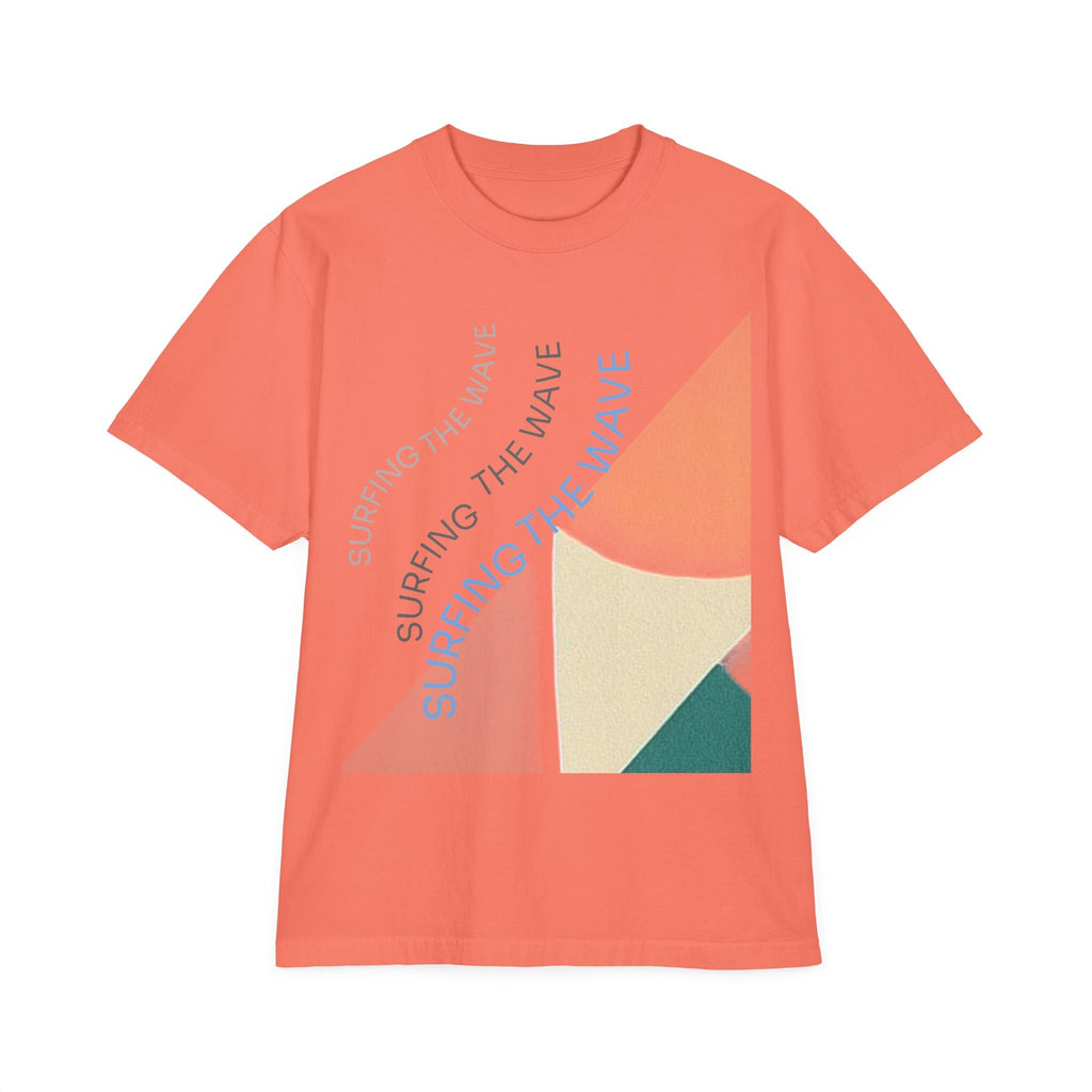 Surfing the Wave Graphic Tee, Casual T-Shirt, Beach Shirt, Summer Style, Unisex Apparel, Gift for Surfers Printify
