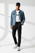 Nostalgic Women's Denim Jacket, Vintage Denim Jacket, Casual Style Jacket, Statement Jacket Printify