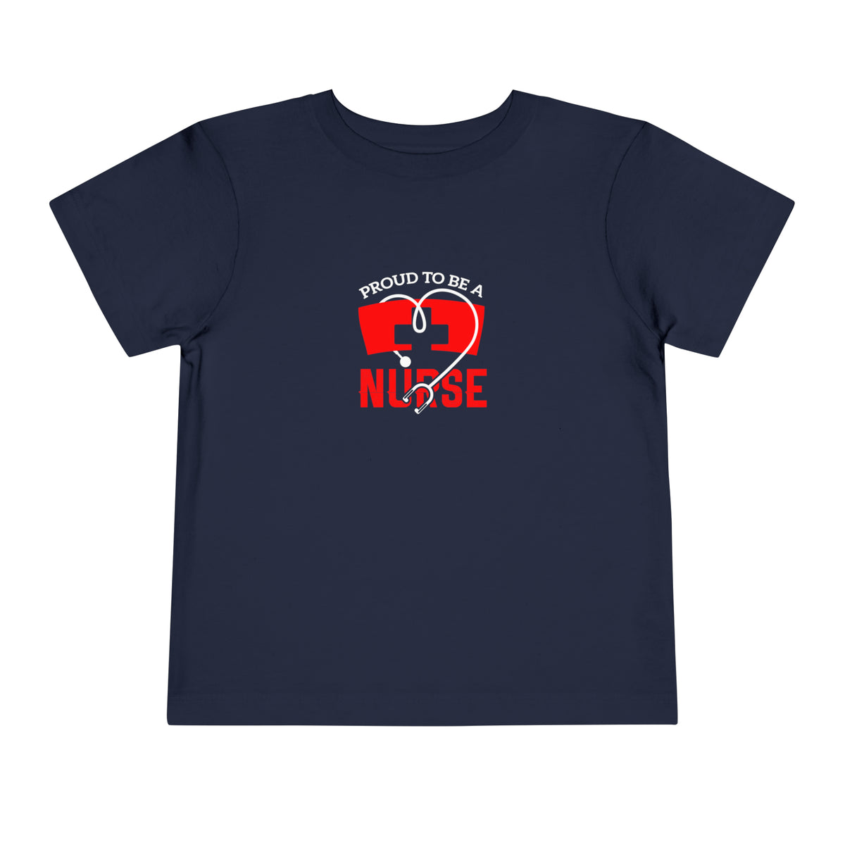 Fier d’être une infirmière T-shirt pour tout-petits 