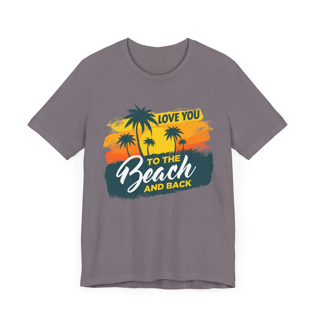Je t’aime à la plage Tee unisexe 