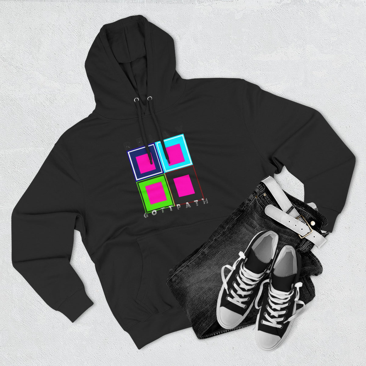 Three-Panel Hoodie - Gott Path Design