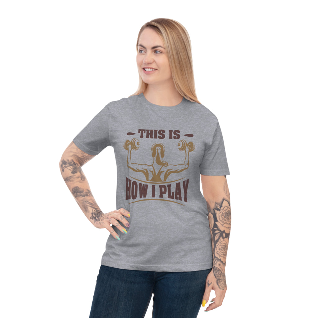 Rcnsons Unisex Classic Jersey 'Play' T-shirt