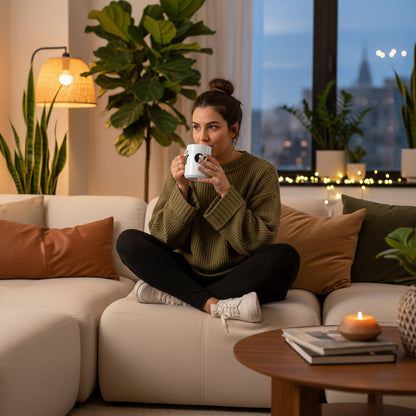 Cat Lover Ceramic Coffee Mug, 11oz, 15oz, Cat Gifts, Animal Lover Gift, Coffee Cup for Pet Owners Printify