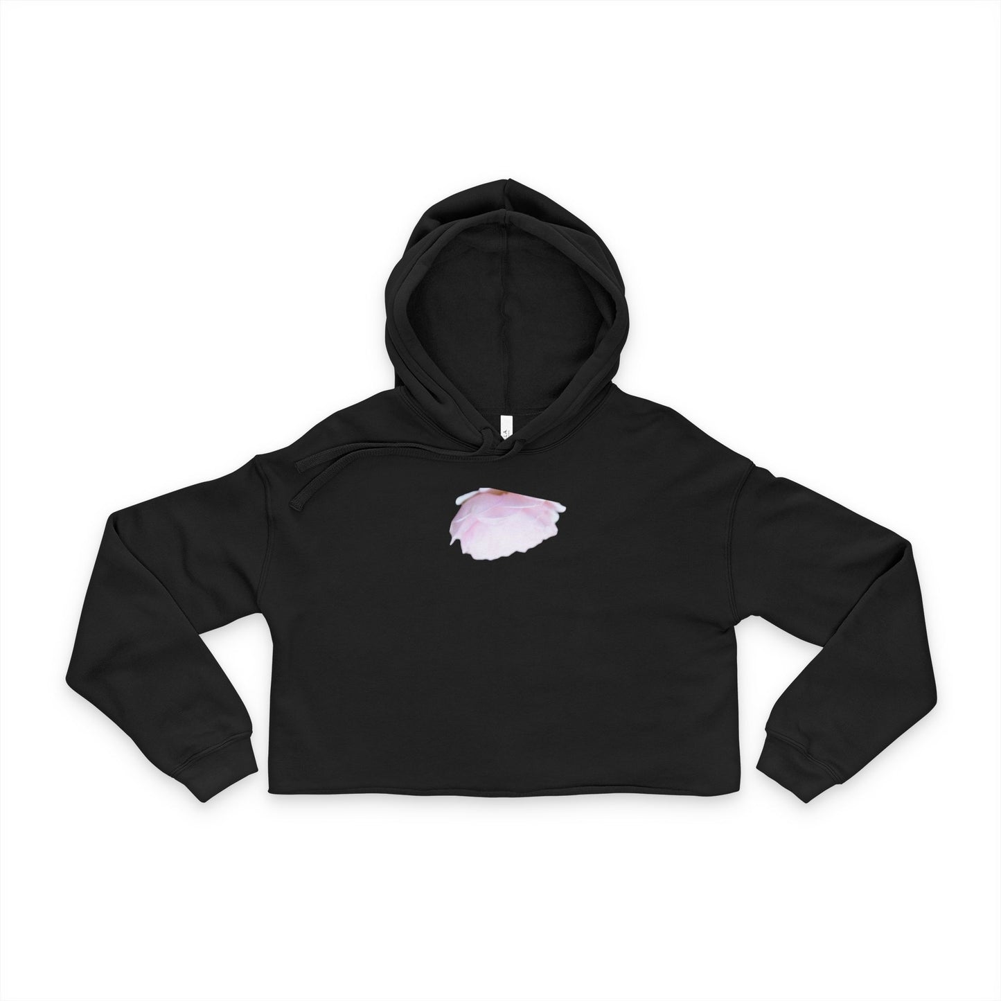 Peach Cropped Hoodie
