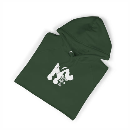 Raglan Hoodie - 'Never tell a lie' Embroidered Design Printify