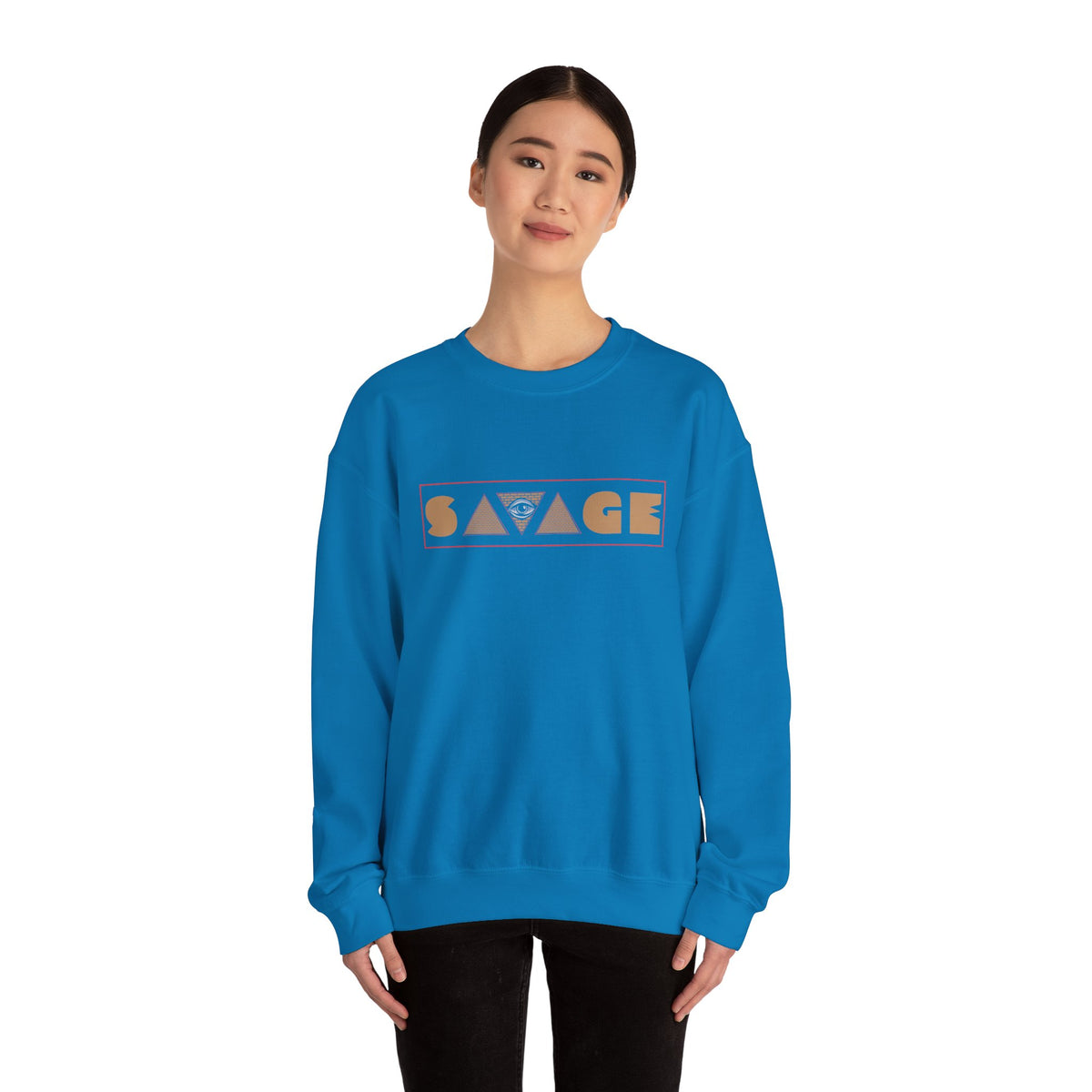 Sweat-shirt unisexe sauvage 