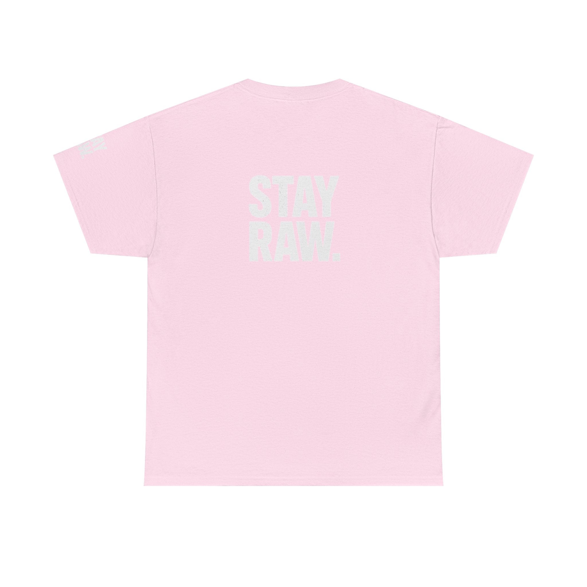 Raw Energy Unisex Tee - Stay Raw, Casual Wear, Street Style, Everyday Outfit, Graphic Tee, Gift for Him/Her Printify