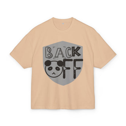 T-Shirt Back off Unisex Ultra Heavy Cotton Box Tee