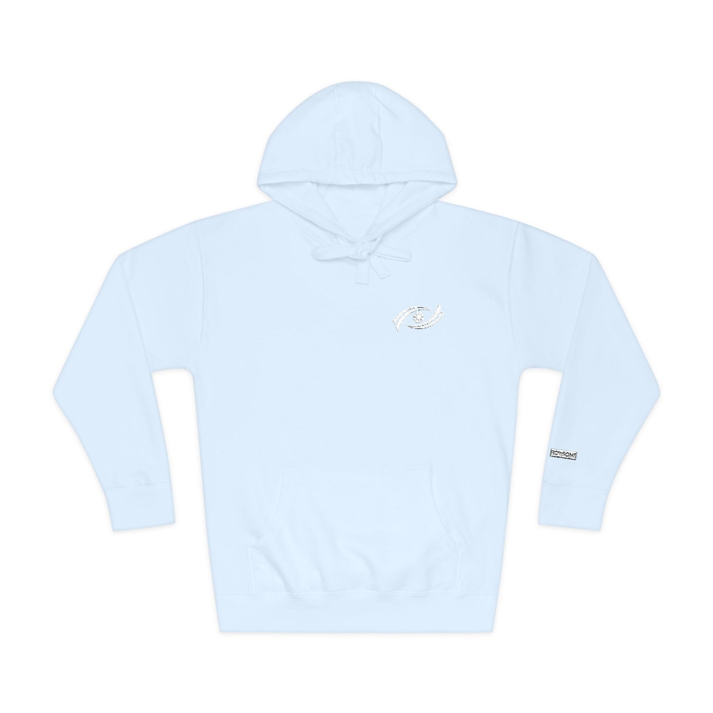 Cozy Unisex Fleece Hoodie with Artistic Design, Casual Wear, Gift for Him/Her, Fall Fashion, Everyday Comfort Printify