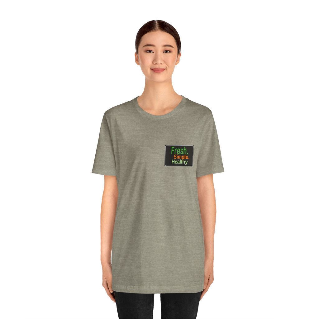 Unisex Fresh Healthy Short Sleeve Tee