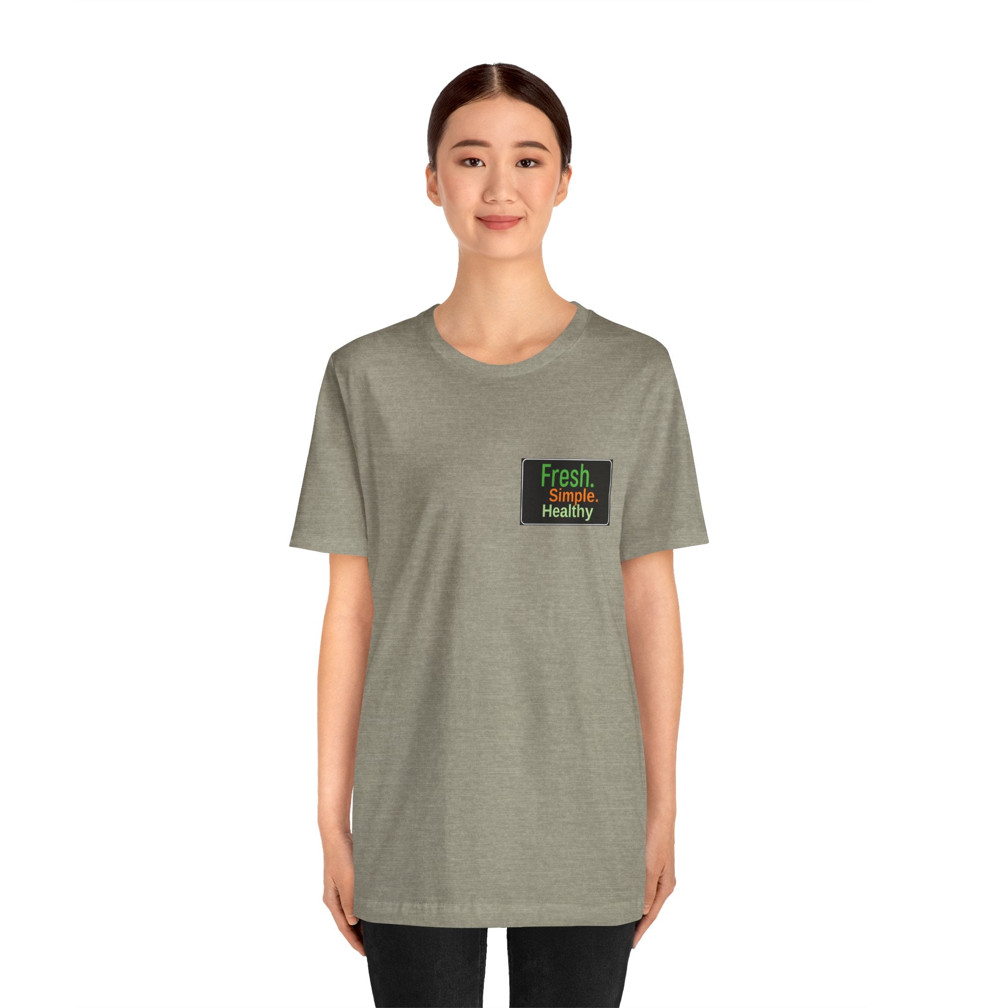 Unisex Fresh Healthy Short Sleeve Tee