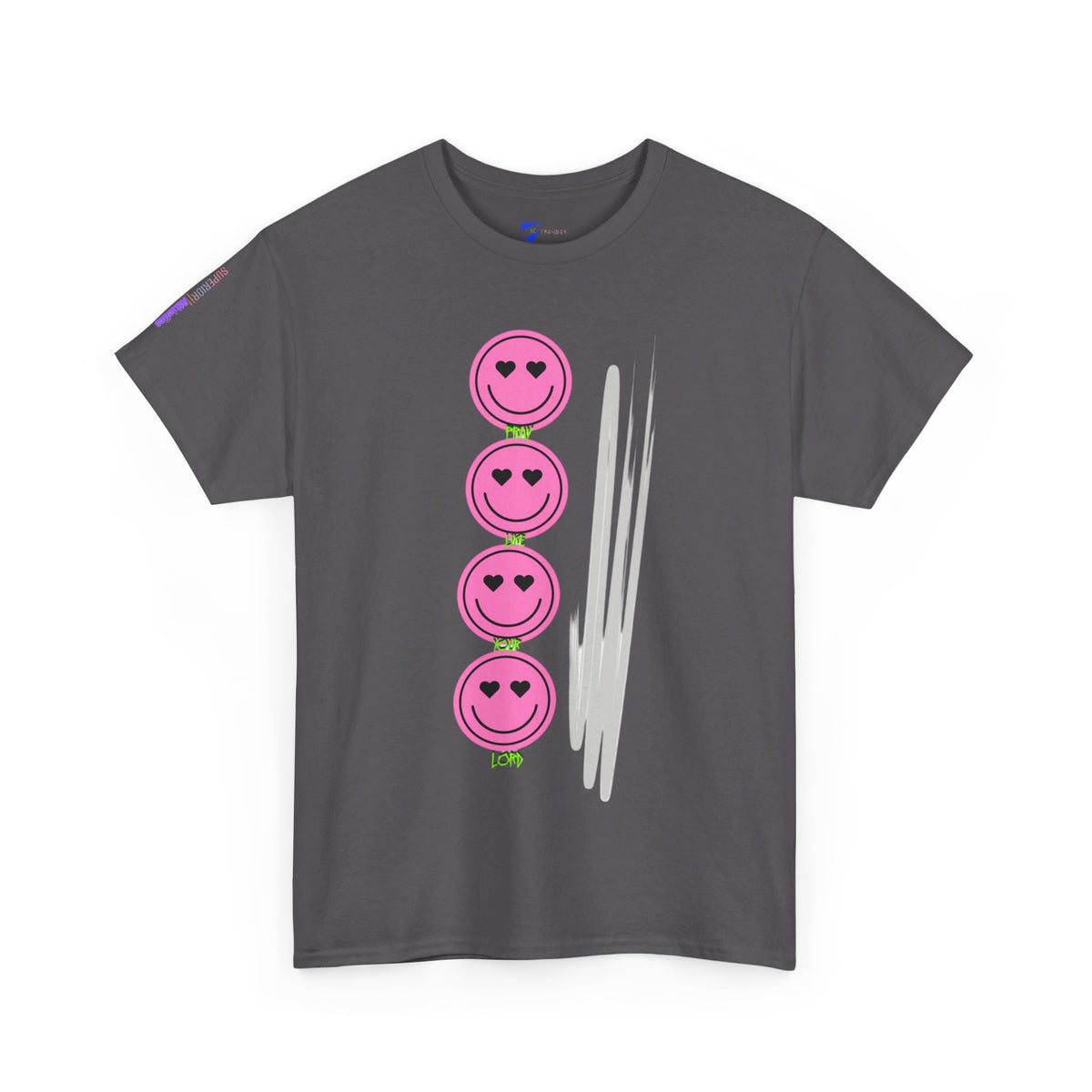 RCNSONS Unisex Heavy Cotton Smileys Tee