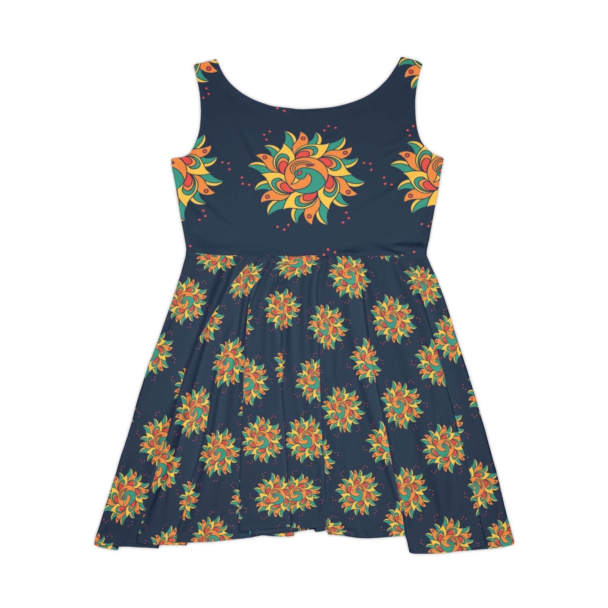 Floral Women's Skater Dress — All-Over Print Garden Bloom Printify