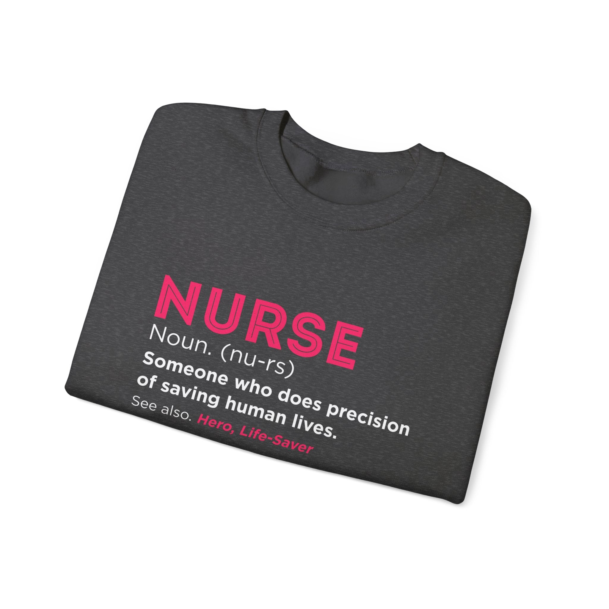 Sweat-shirt unisexe infirmière 